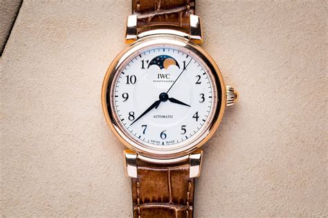 iwc da vinci moonphase|da vinci automatic moon phase.